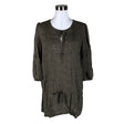 Unisex Kaffe - Schiffon tunic, size 36 - Green ()