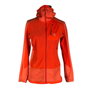 Unisex Haglöfs - Fleece jacket, size 38 - Orange (1)