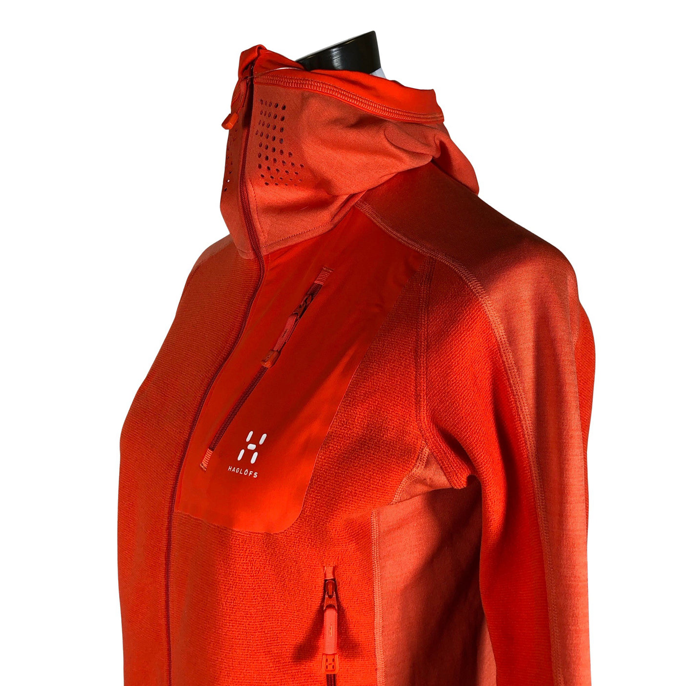 Unisex Haglöfs - Fleece jacket, size 38 - Orange (3)