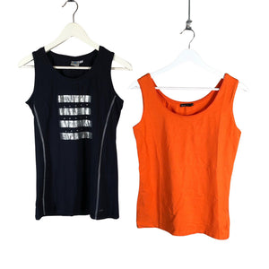 Unisex Luhta - Tricot tank top, size 38 - Blue (1)