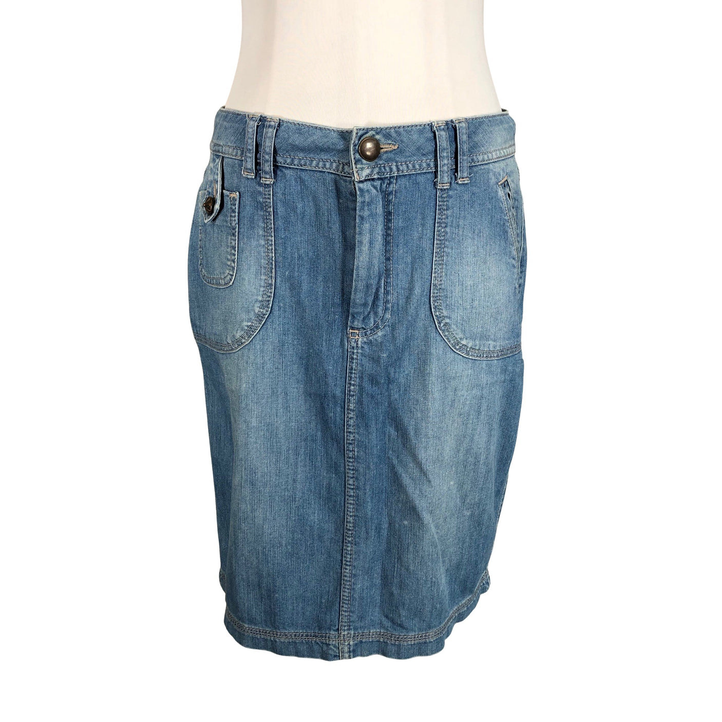 Unisex Trucco - Denim skirt, size 40 - Light blue (1)