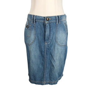 Unisex Trucco - Denim skirt, size 40 - Light blue (1)