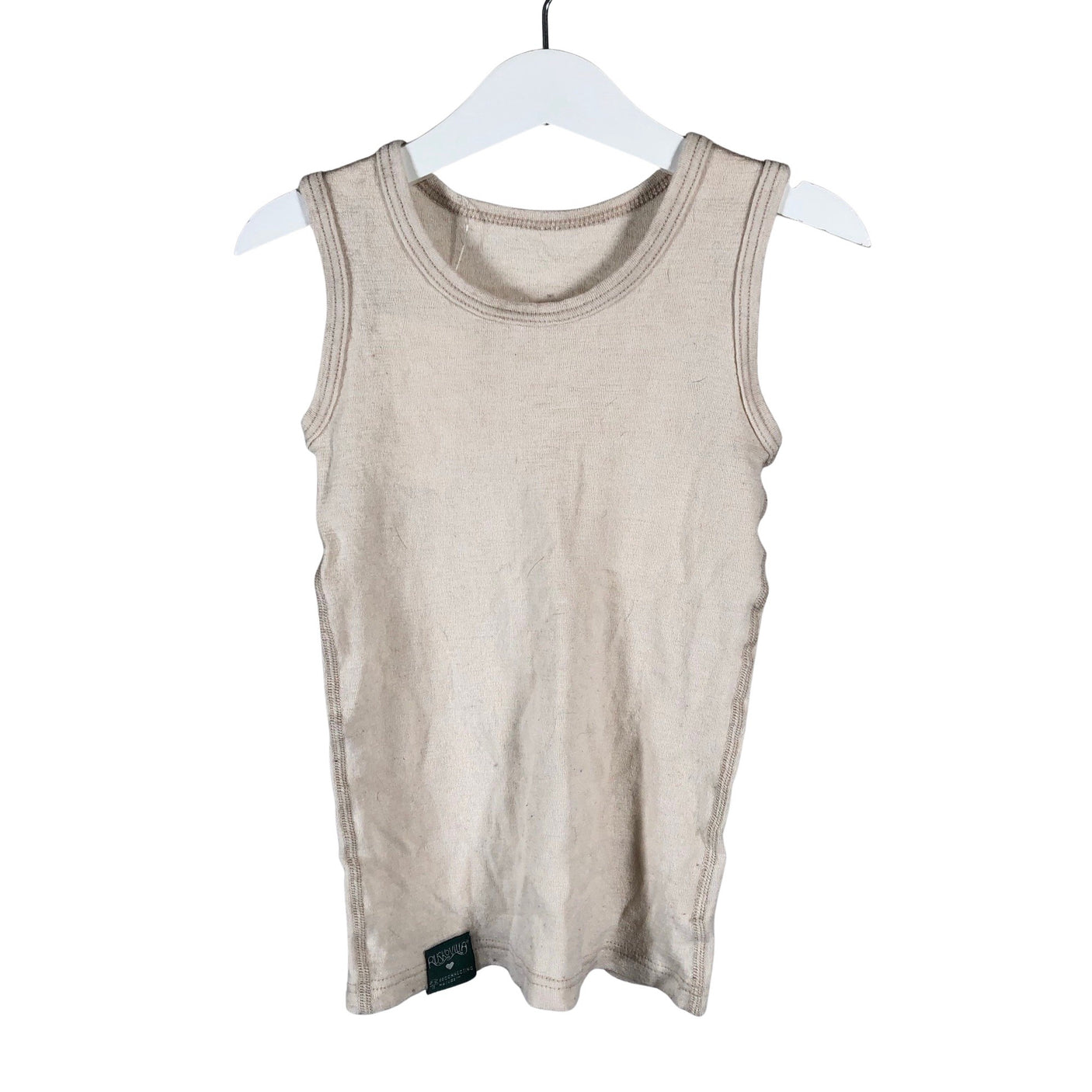 Unisex Ruskovilla - Thermal shirt, size 116 - 122 - Beige (1)