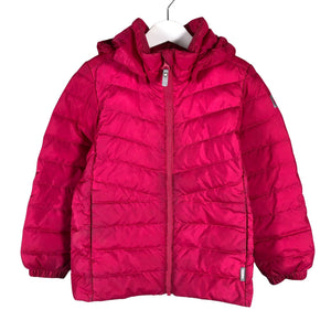 Unisex Reima - Down jacket, size 104 - 110 - Pink (1)