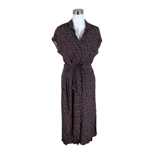 Unisex Saint Tropez - Schiffon dress, size 40 - Black (1)