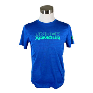 Unisex Under Armour - Sports shirt, short sleeve, size XL - Blue (1)