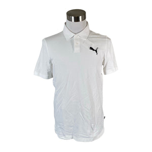 Unisex Puma - Polo shirt, size M - White (1)