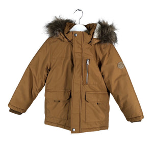 Unisex Name It - Winter jacket, size 104 - 110 - Brown (1)