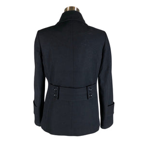 Unisex Your Face - Wool coat, size 36 - Black (2)