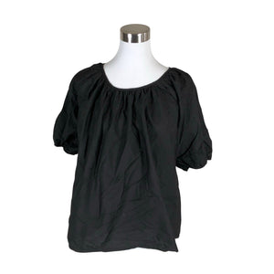 Unisex Nanso - Short-sleeved blouse, size 40 - Black (1)