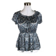 Unisex Morgan - Short-sleeved blouse, size 36 - Blue ()