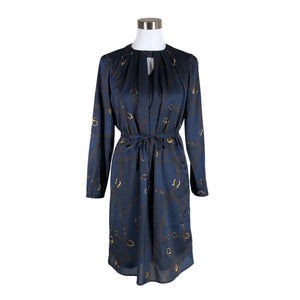 Unisex Stockh lm - Schiffon dress, size 36 - Blue (1)