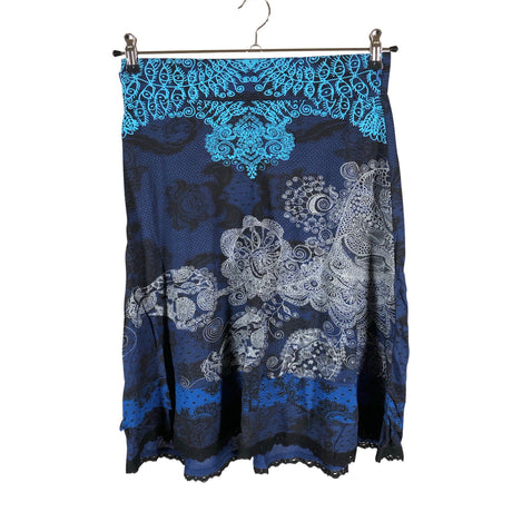 Unisex Desigual - Tricot skirt, size 38 - Blue ()