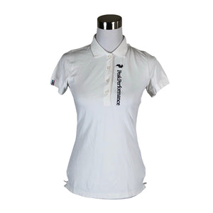 Unisex Peak Performance - Polo shirt, size 36 - White (1)