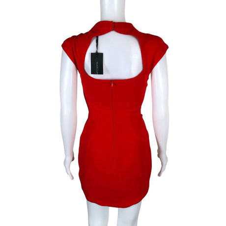 Unisex Marciano by Guess - Schiffon dress, size 34 - Red (2)