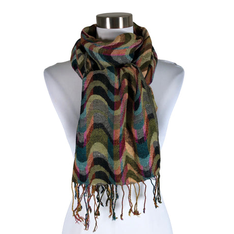 Unisex Bijenkorf - Scarf, size Maxi - Green ()