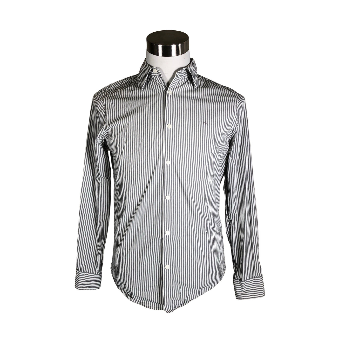 Unisex Calvin Klein - Collared shirt, size S - Gray (1)