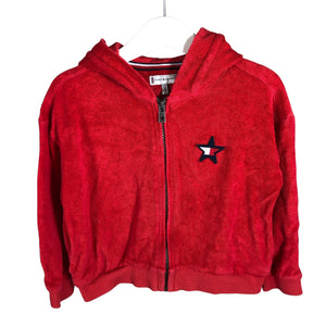 Unisex Tommy Hilfiger - Hoodie, size 98 - 104 - Red (1)