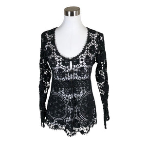 Unisex Cream - Blouse, size 38 - Black (1)