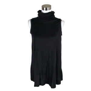 Unisex Luxury - Tricot tunic, size 38 - Black (1)