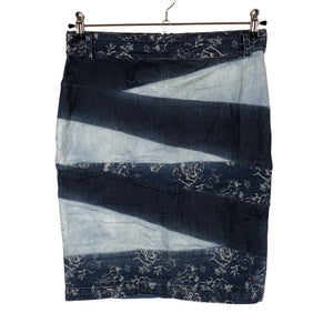 Unisex Cream - Denim skirt, size 40 - Blue (1)
