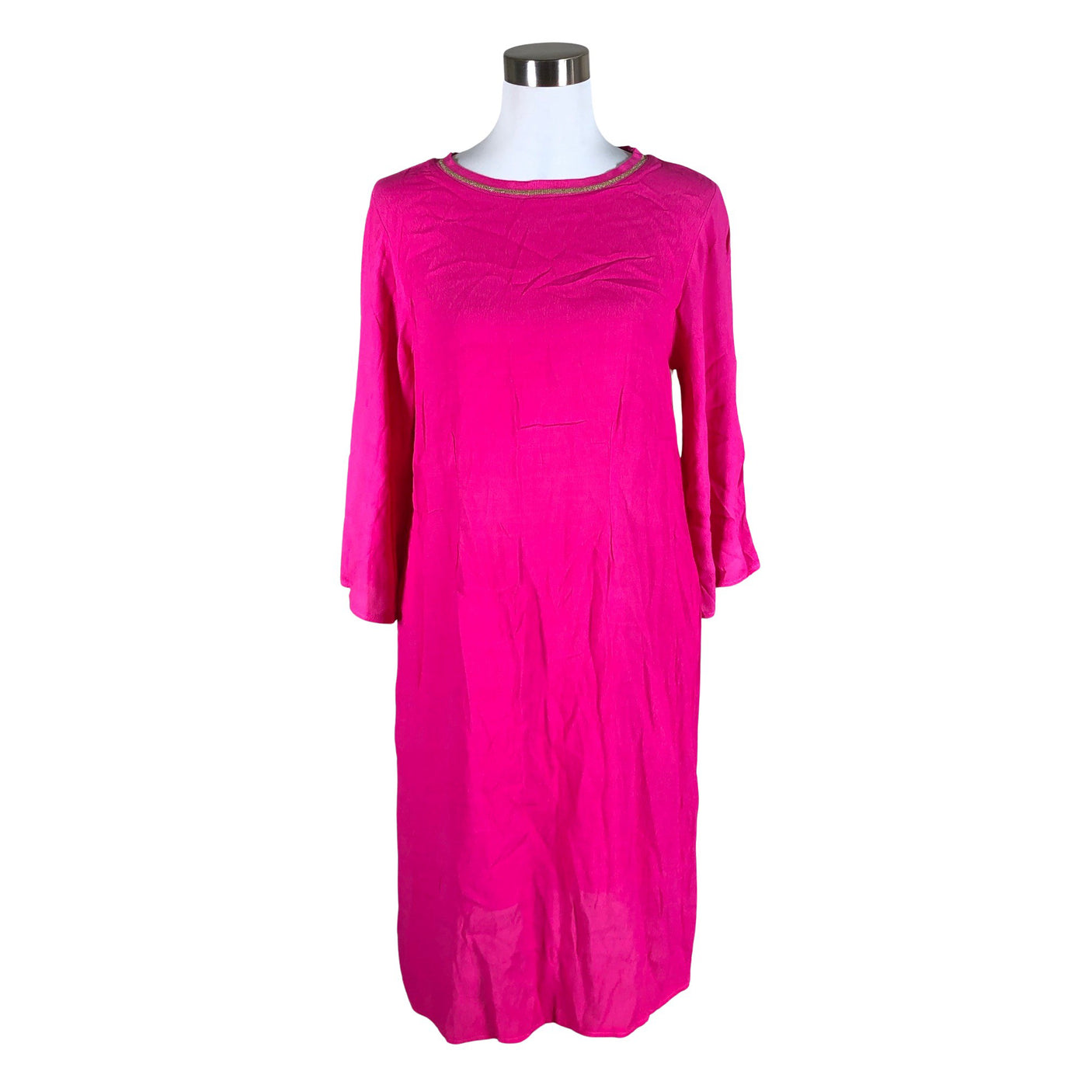 Unisex Anna Justper - Schiffon dress, size 38 - Pink (1)