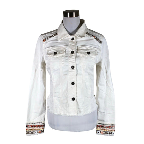 Unisex Esqualo - Denim jacket, size 40 - White ()