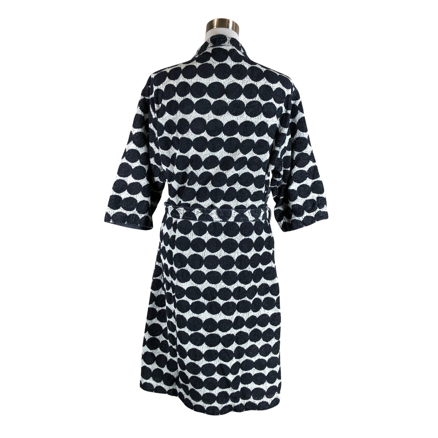 Unisex Marimekko - Bathrobe, size 38 - Black (2)