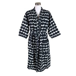 Unisex Marimekko - Bathrobe, size 38 - Black (1)