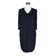 Unisex MaxMara - Schiffon dress, size 36 - Blue ()