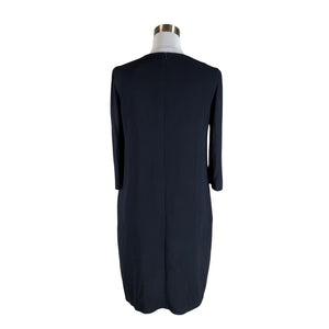 Unisex MaxMara - Schiffon dress, size 36 - Blue (2)