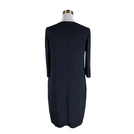 Unisex MaxMara - Schiffon dress, size 36 - Blue (2)