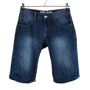Unisex Signal - Denim shorts, size M - Blue (1)