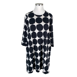 Unisex Marimekko - Tricot dress, size 42 - Black (1)