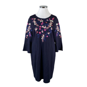 Unisex Gerry Weber - Tricot dress, size 46 - Blue (1)