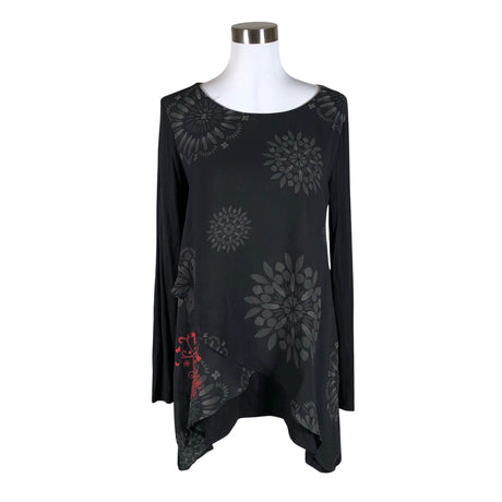 Unisex Desigual - Tricot tunic, size 40 - Black ()