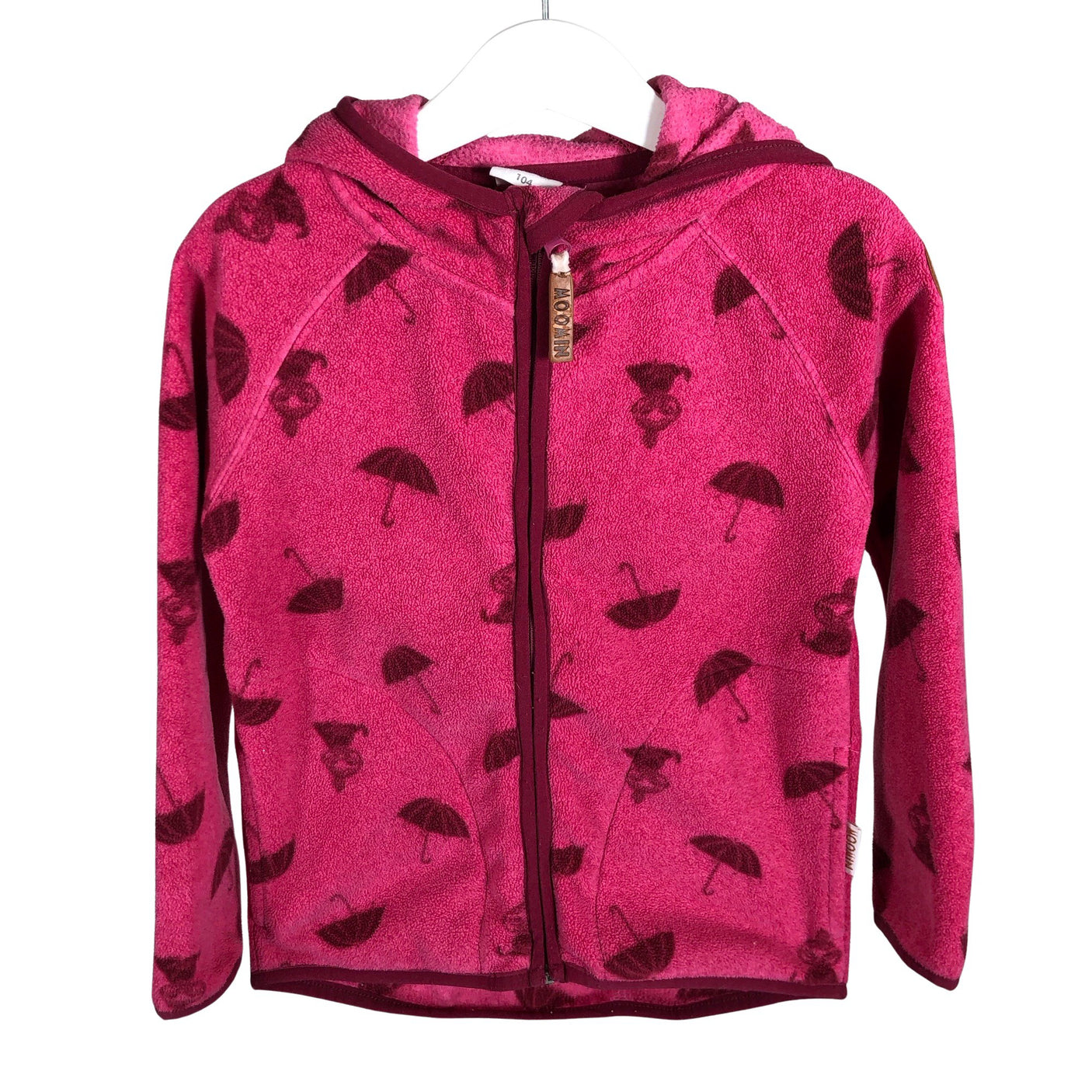 Unisex Martinex - Fleece jacket, size 98 - 104 - Pink (1)