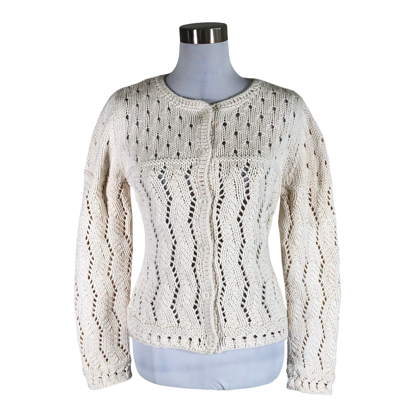 Unisex Episode - Cardigan, size 38 - Natural white (1)