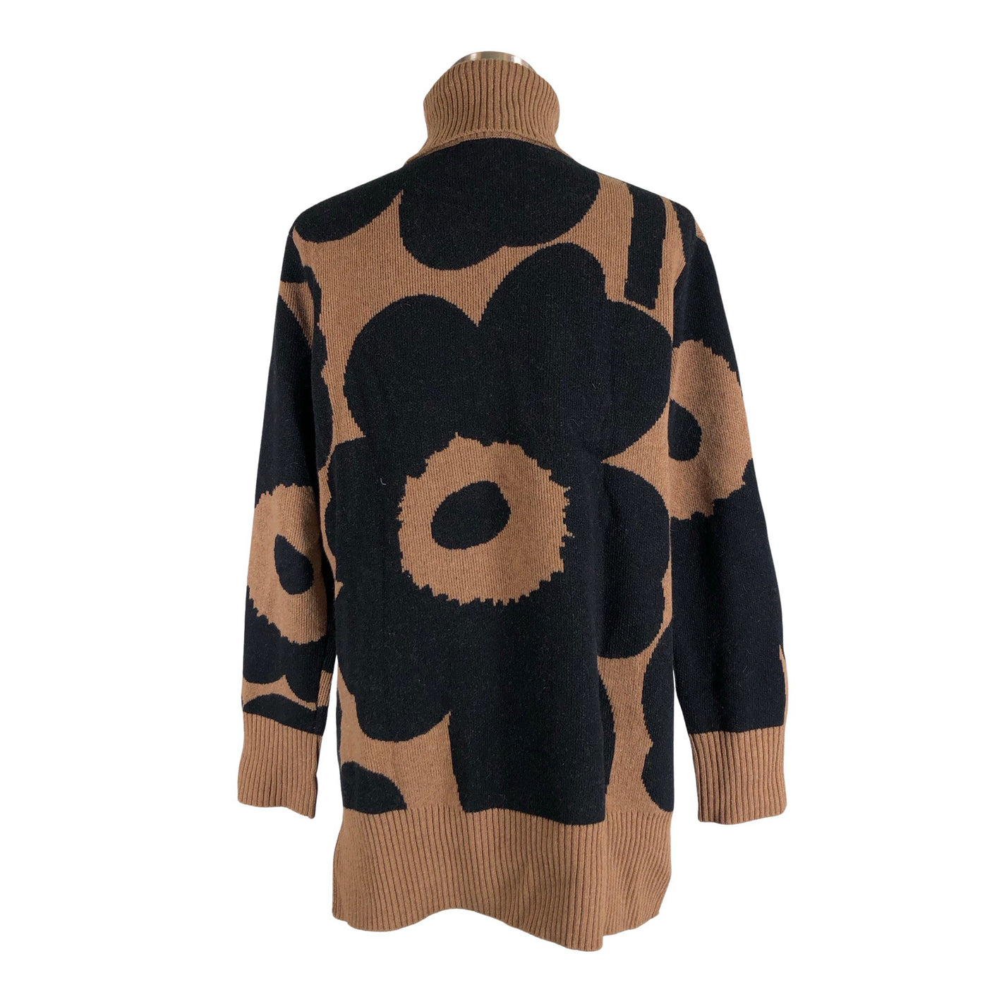 Unisex Marimekko - Knit tunic, size 36 - Brown (2)