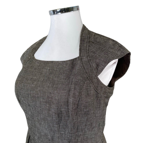 Unisex Ril's - Sheath dress, size 42 - Brown (2)
