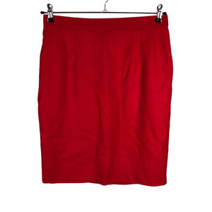 Unisex Design Tuote Oy - Pencil skirt, size 40 - Red (1)