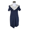 Unisex Lumoan - Tricot dress, size 34 - Blue ()