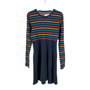 Unisex Polarn O. Pyret - Knit dress, size 134 - 140 - Blue (1)