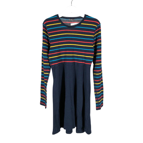 Unisex Polarn O. Pyret - Knit dress, size 134 - 140 - Blue ()