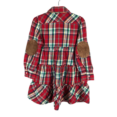 Unisex Ralph Lauren - Dress, size 104 - 110 - Red (2)