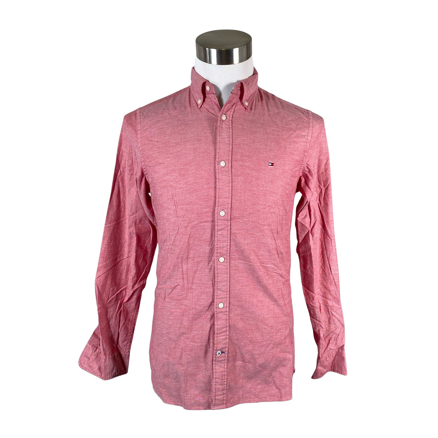 Unisex Tommy Hilfiger - Collared shirt, size S - Red (1)
