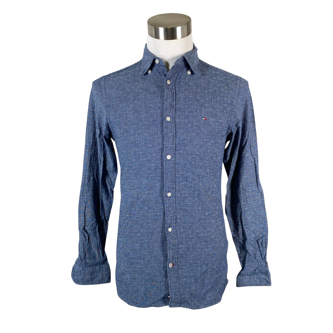 Unisex Tommy Hilfiger - Collared shirt, size S - Blue (1)