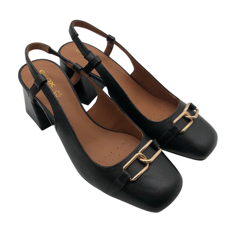 Unisex Geox - High heels, size 38 - Black (2)