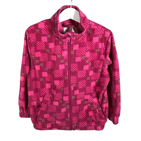 Unisex Bogi - Fleece jacket, size 104 - 110 - Pink ()