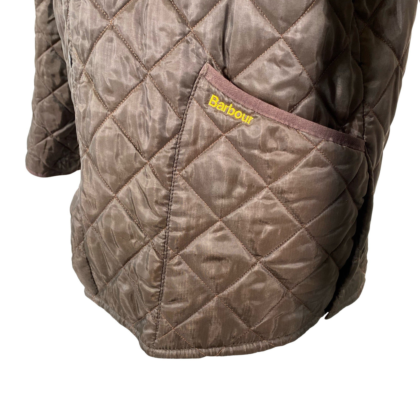 Unisex Barbour - Quilted jacket, size XL - Brown (3)